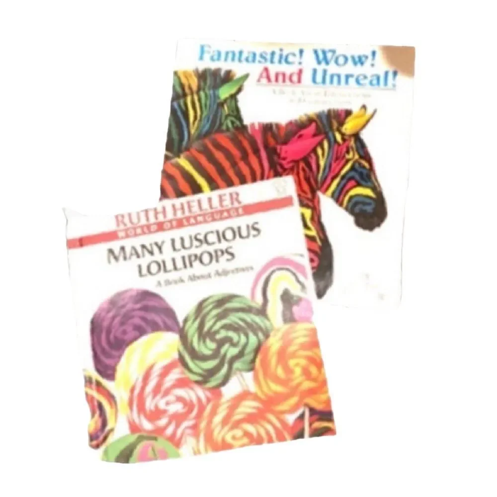 Childrens Books by Ruth Heller-Fantastic Wow and Unreal-Many Luscious Lollipops